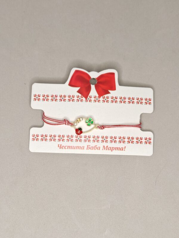 lieveheersbeestje met klavertje